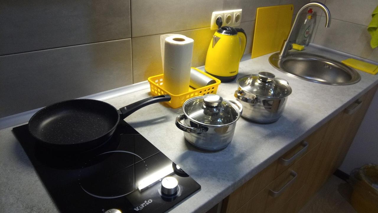 Positive Smile Studio Apartment In The Colorful Comfort Town Residental Complex. Kt-06. Київ Екстер'єр фото