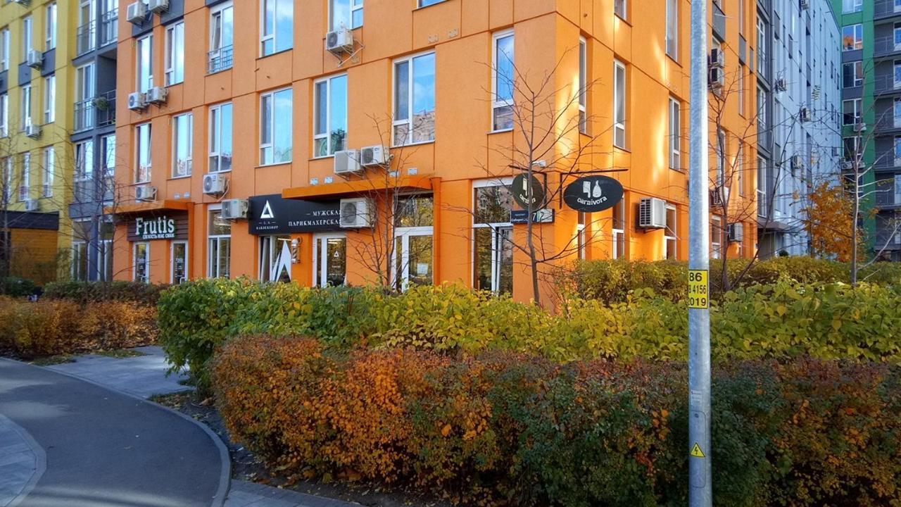 Positive Smile Studio Apartment In The Colorful Comfort Town Residental Complex. Kt-06. Київ Екстер'єр фото