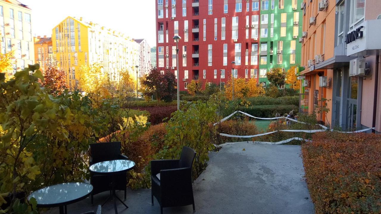 Positive Smile Studio Apartment In The Colorful Comfort Town Residental Complex. Kt-06. Київ Екстер'єр фото