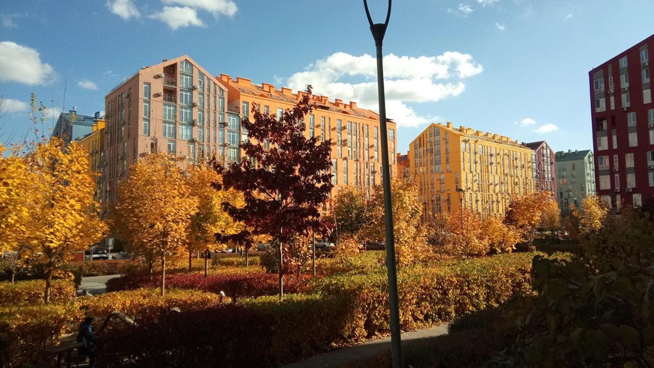 Positive Smile Studio Apartment In The Colorful Comfort Town Residental Complex. Kt-06. Київ Екстер'єр фото
